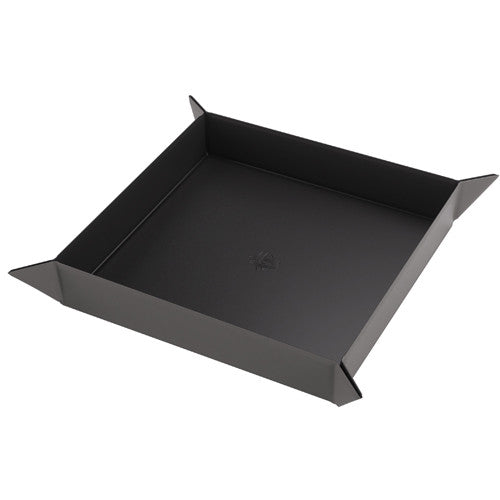 Magnetic Dice Tray Square: Black/Gray