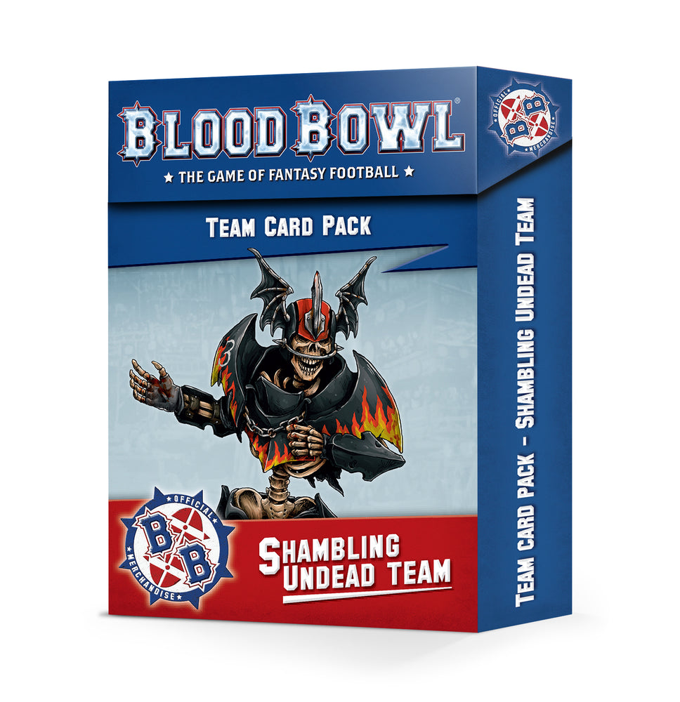 Blood Bowl - Shambling Undead Team Card