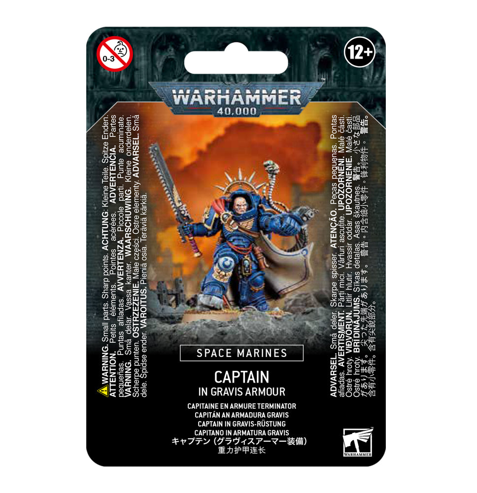 Space Marines - Captain in Gravis Armor