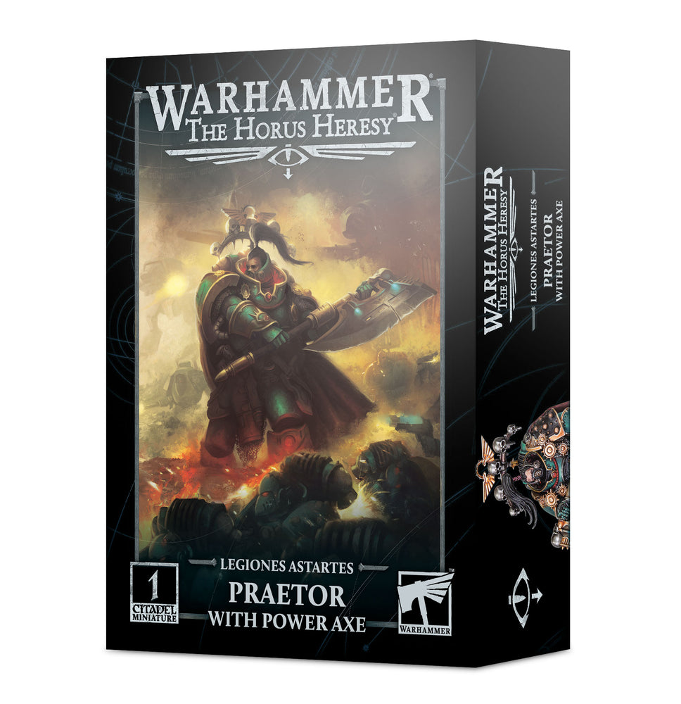 The Horus Heresy - Praetor with Power Axe