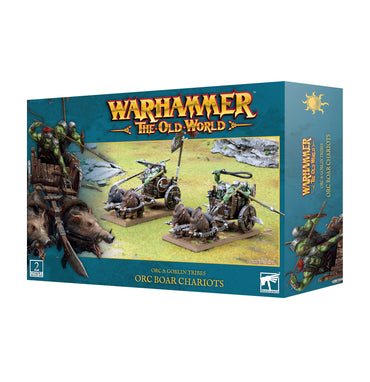 Warhammer Old World - Orc & Goblin Tribes - Orc Boar Chariots