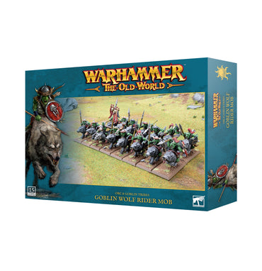 Warhammer Old World - Orc & Goblin Tribes - Goblin Wolf Rider Mob
