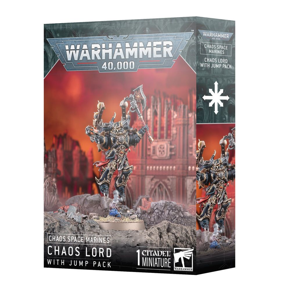 Chaos Space Marines - Lord with Jump Pack *New*