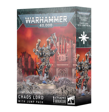 Chaos Space Marines - Lord with Jump Pack *New*