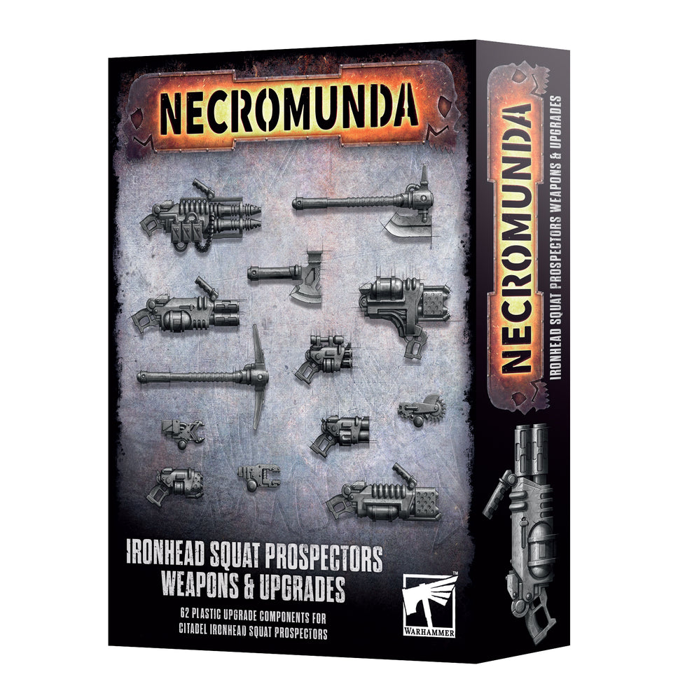 Necromunda - Squat Prospectors Weapons & Upgrades