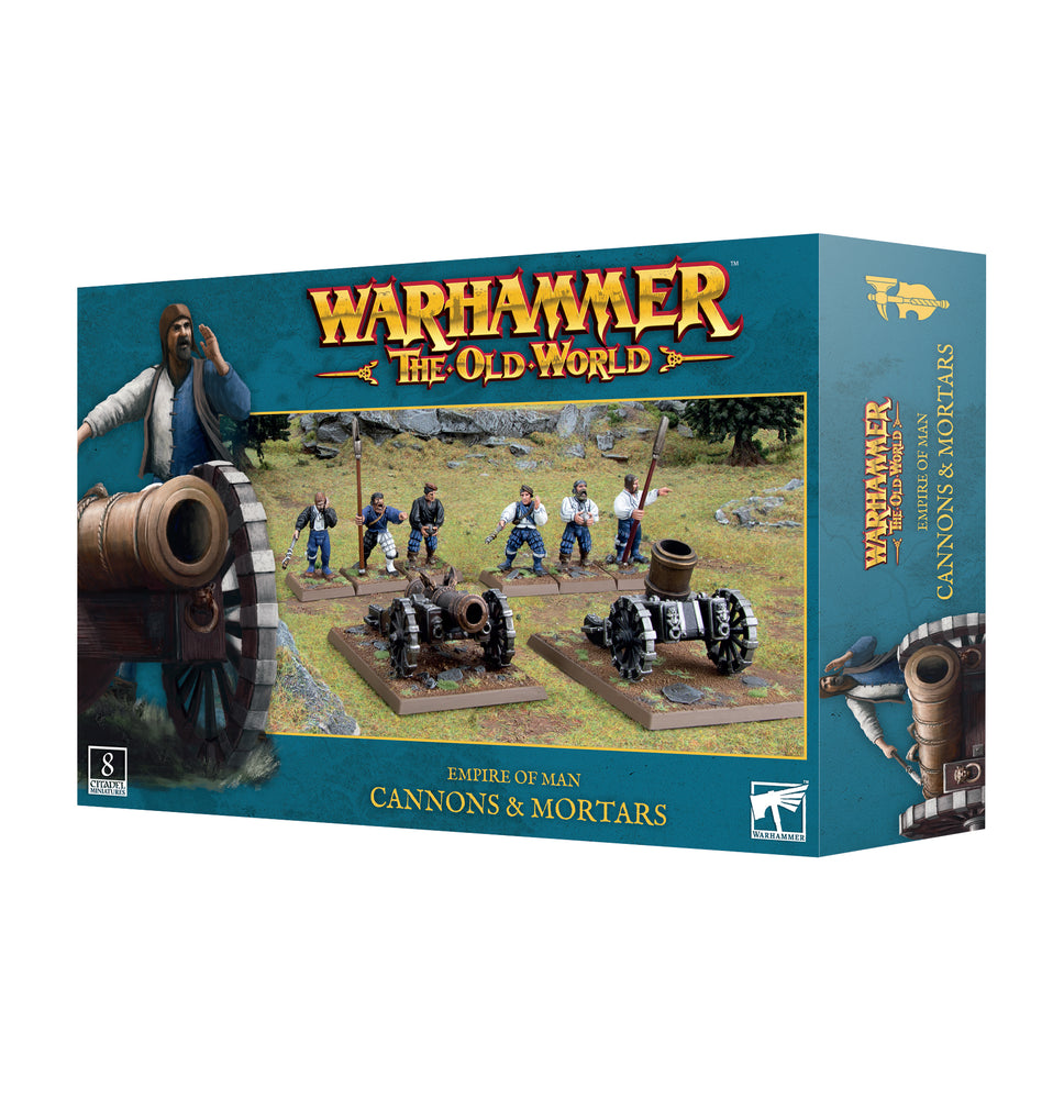 The Old World - Empire of Man - Cannons & Mortars