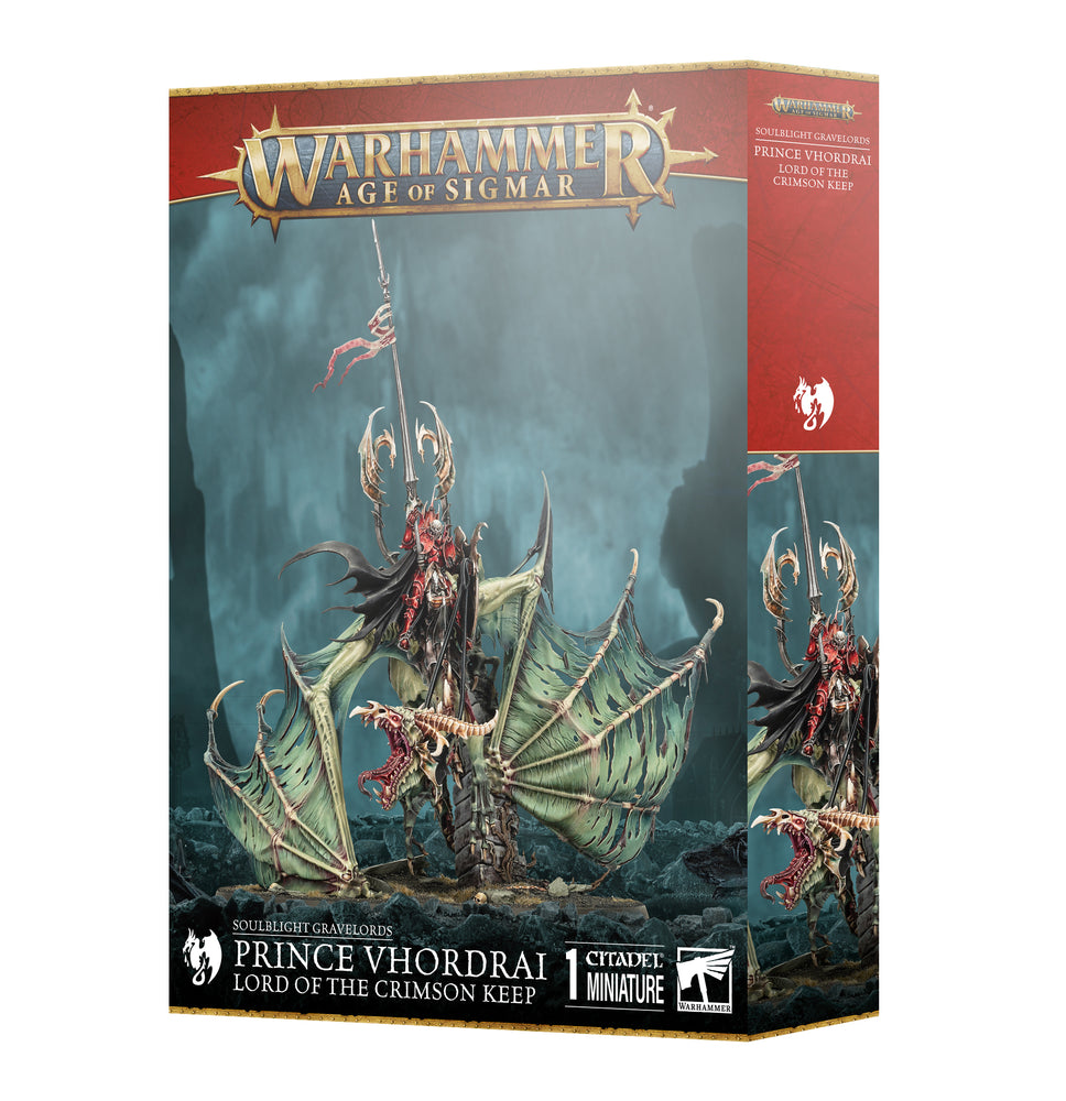 Soulblight Gravelords - Prince Vhordrai Lord of the Crimson Keep