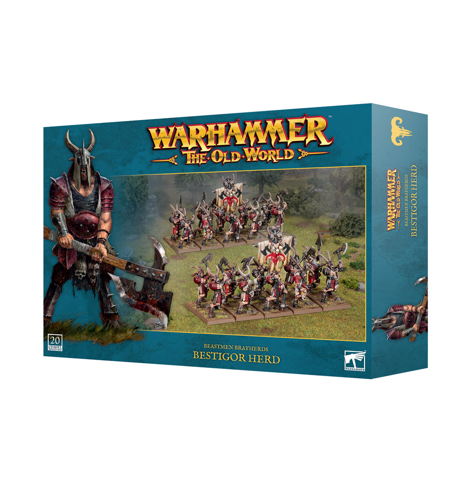 The Old World - Beastmen Brayherds - Bestigor Herd