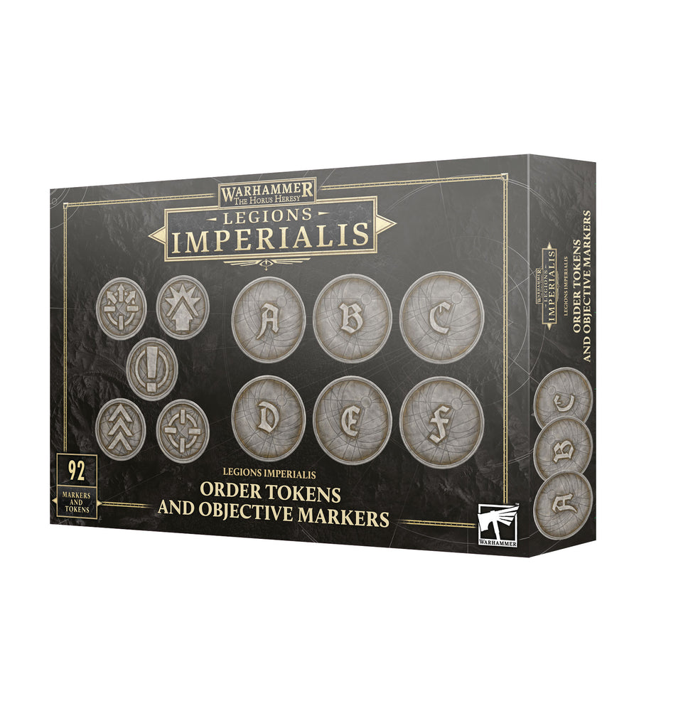 Legions Imperialis - Order Tokens & Objectives Markers