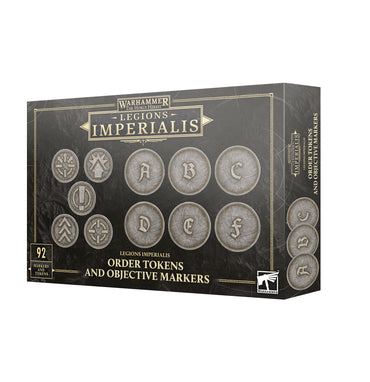Legions Imperialis - Order Tokens & Objectives Markers