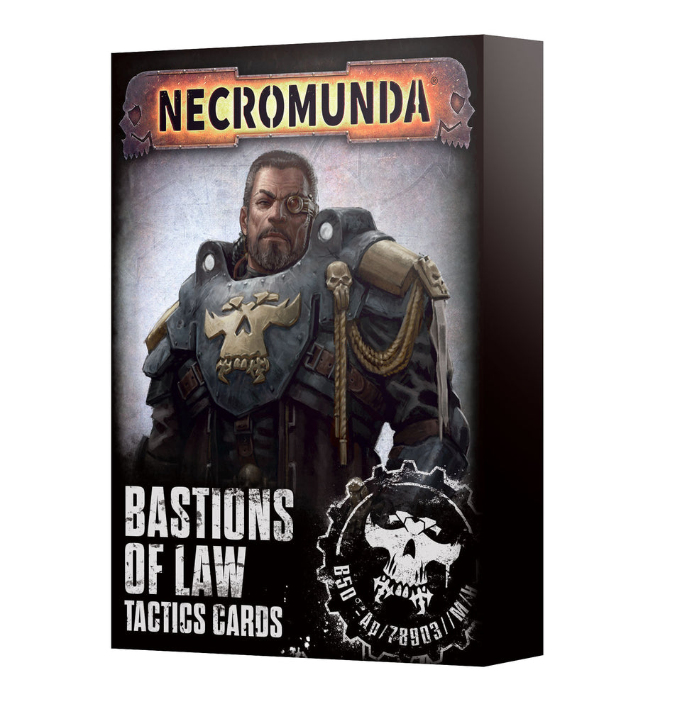 Necromunda - Bastions of Law Tactics Cards