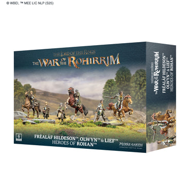 Middle Earth Strategy Battle Game - Frealeaf Hildeson & Olwyn & Lief