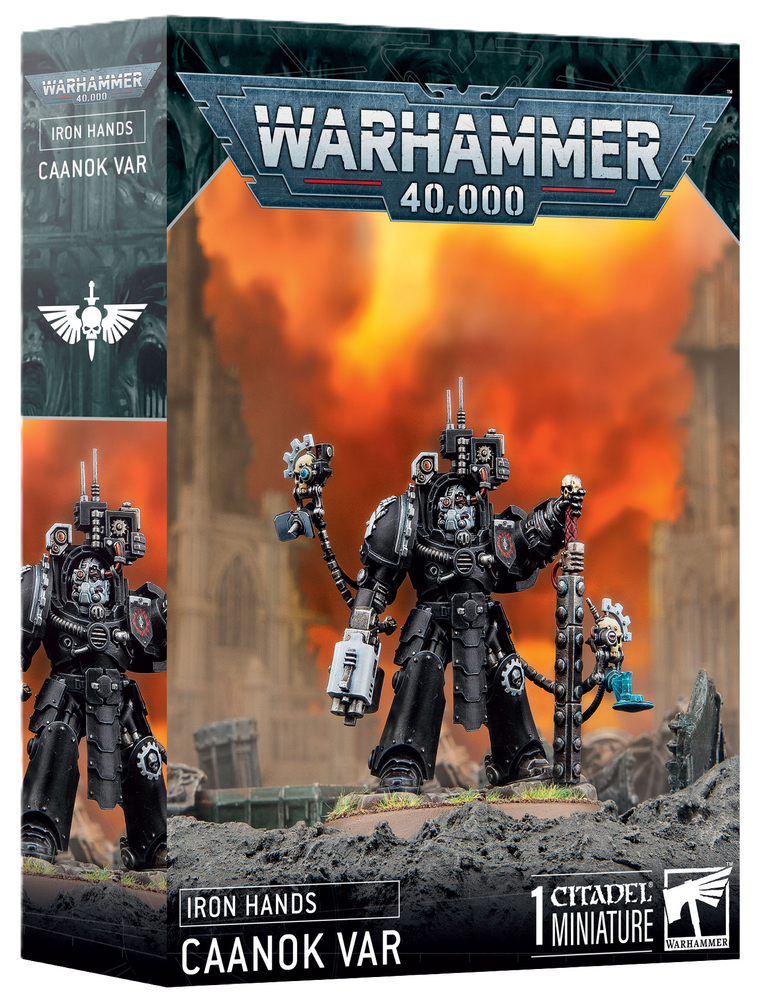 Space Marine - Iron Hands Caanok Var