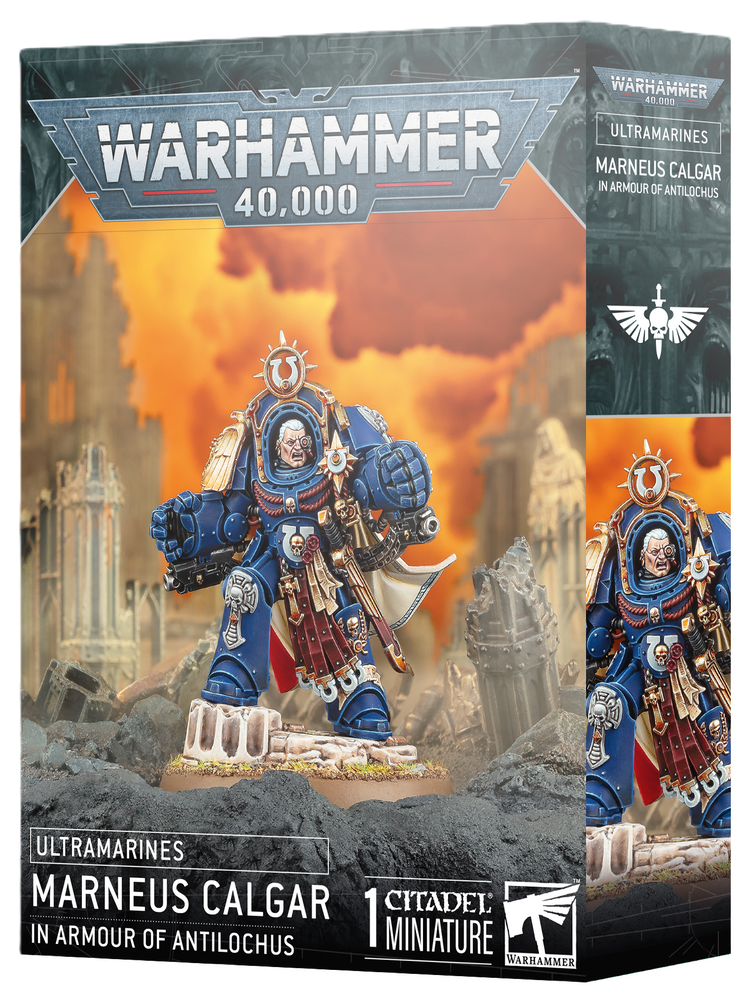 Space Marines - Marneus Calgar in Armour of Antilochus