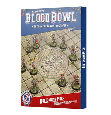 Blood Bowl - Bretonnian Team Pitch & Dugouts