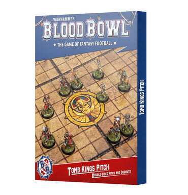 Blood Bowl - Tomb Kings Team Pitch & Dugouts