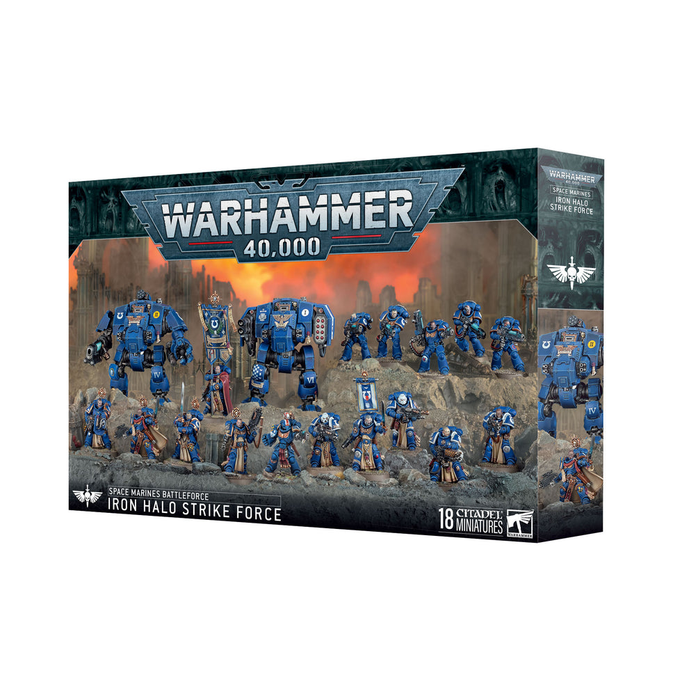 Space Marines - Iron Halo Strike Force