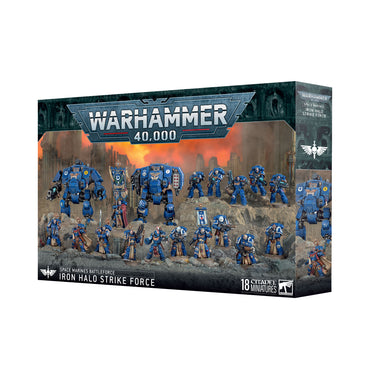 Space Marines - Iron Halo Strike Force