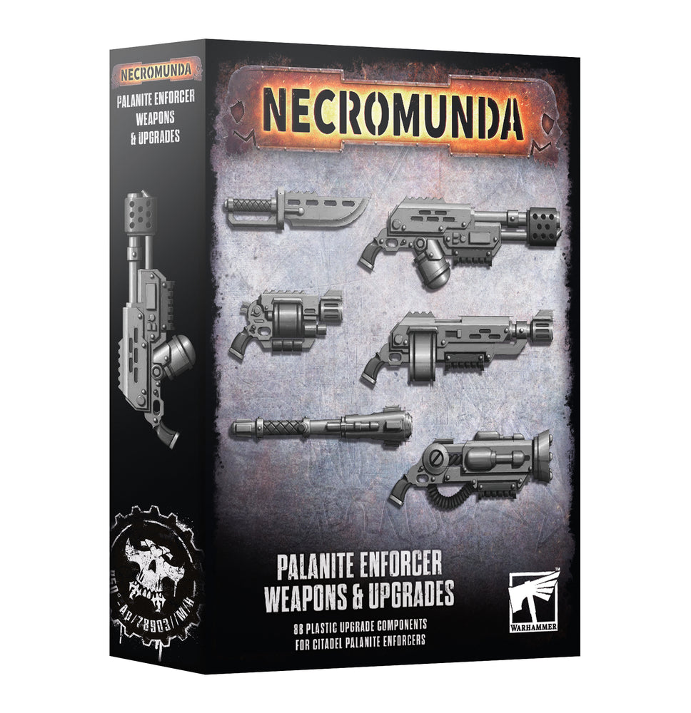 Necromunda - Enforcer Weapons & Upgrades