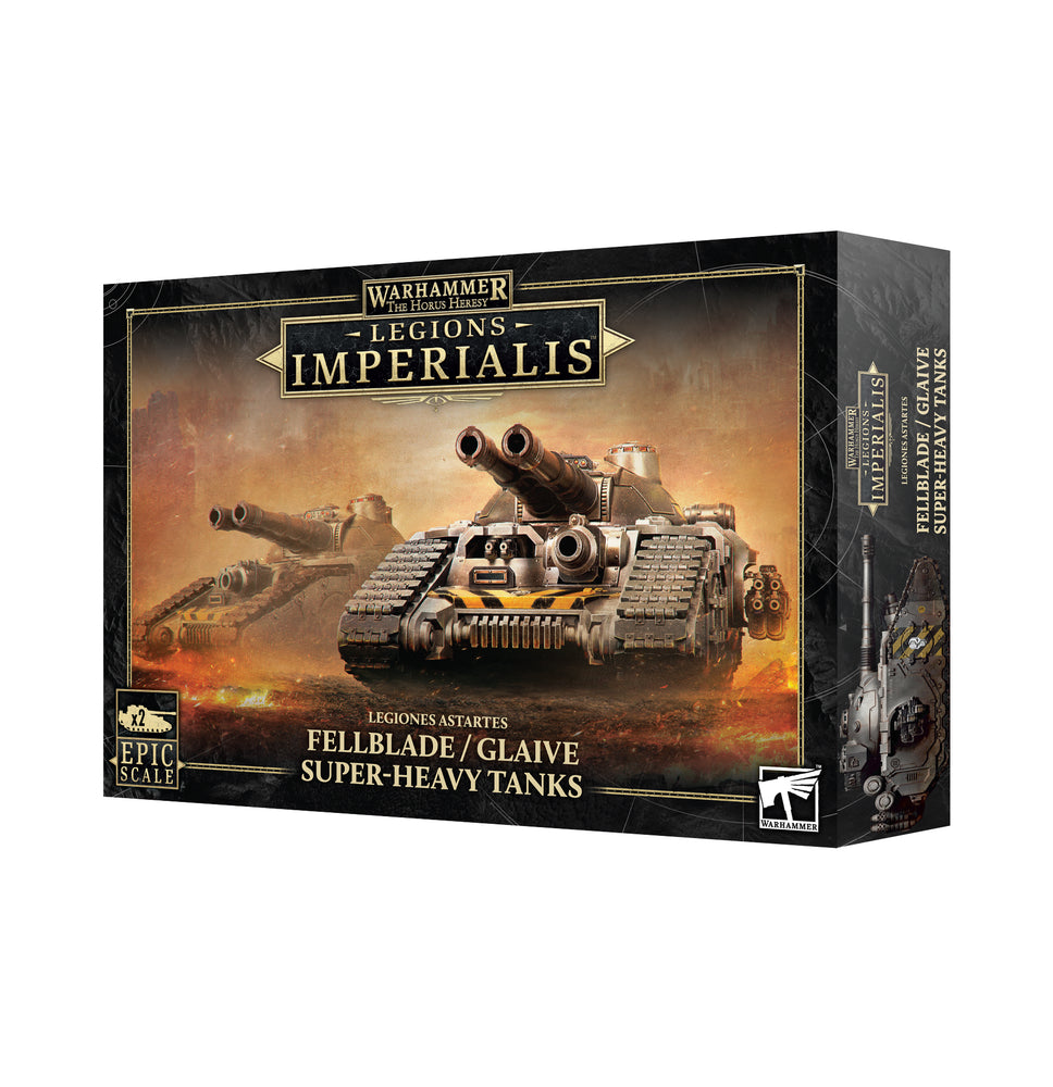 Legions Imperialis - Fellblade/Glaive Super-Heavy Tanks