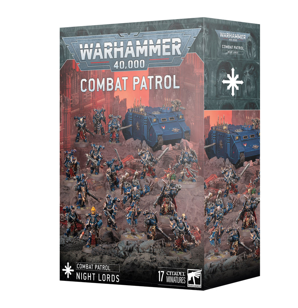 Chaos Space Marines - Night Lords: Combat Patrol