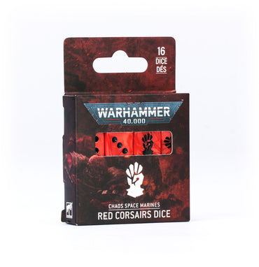Chaos Space Marines - Red Corsairs Dice
