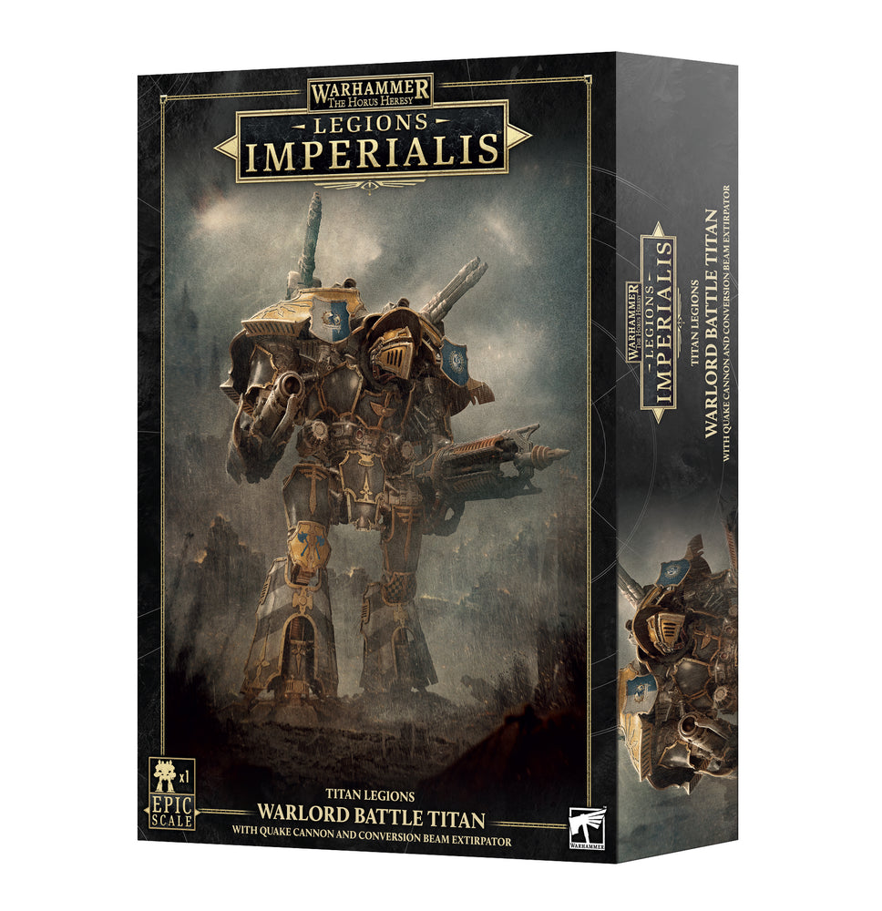 Legions Imperialis - Warlord Titan & Quake Cannon & Beam