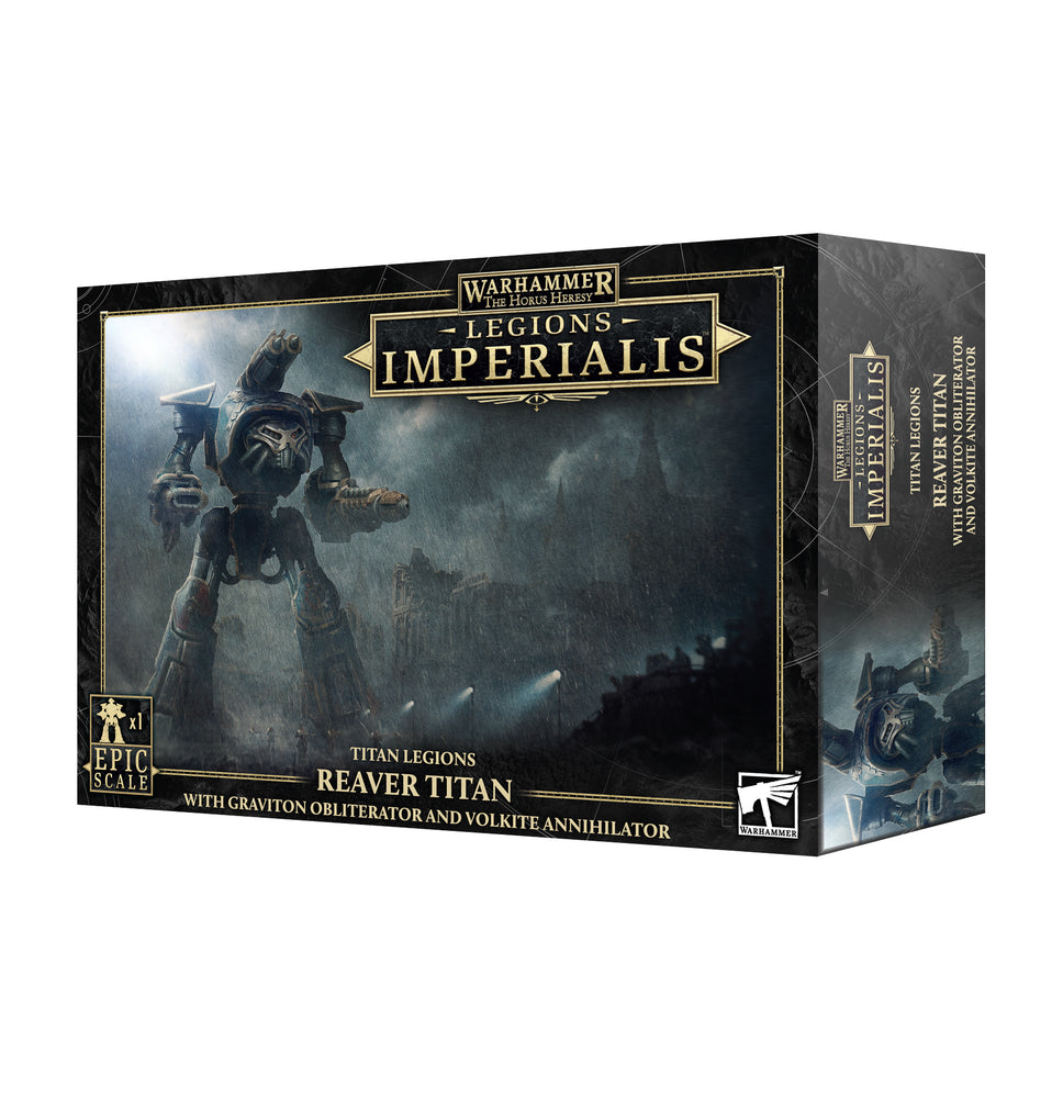 Legions Imperialis - Reaver Titan Grav-Oblitorator & Volkite Annihilator