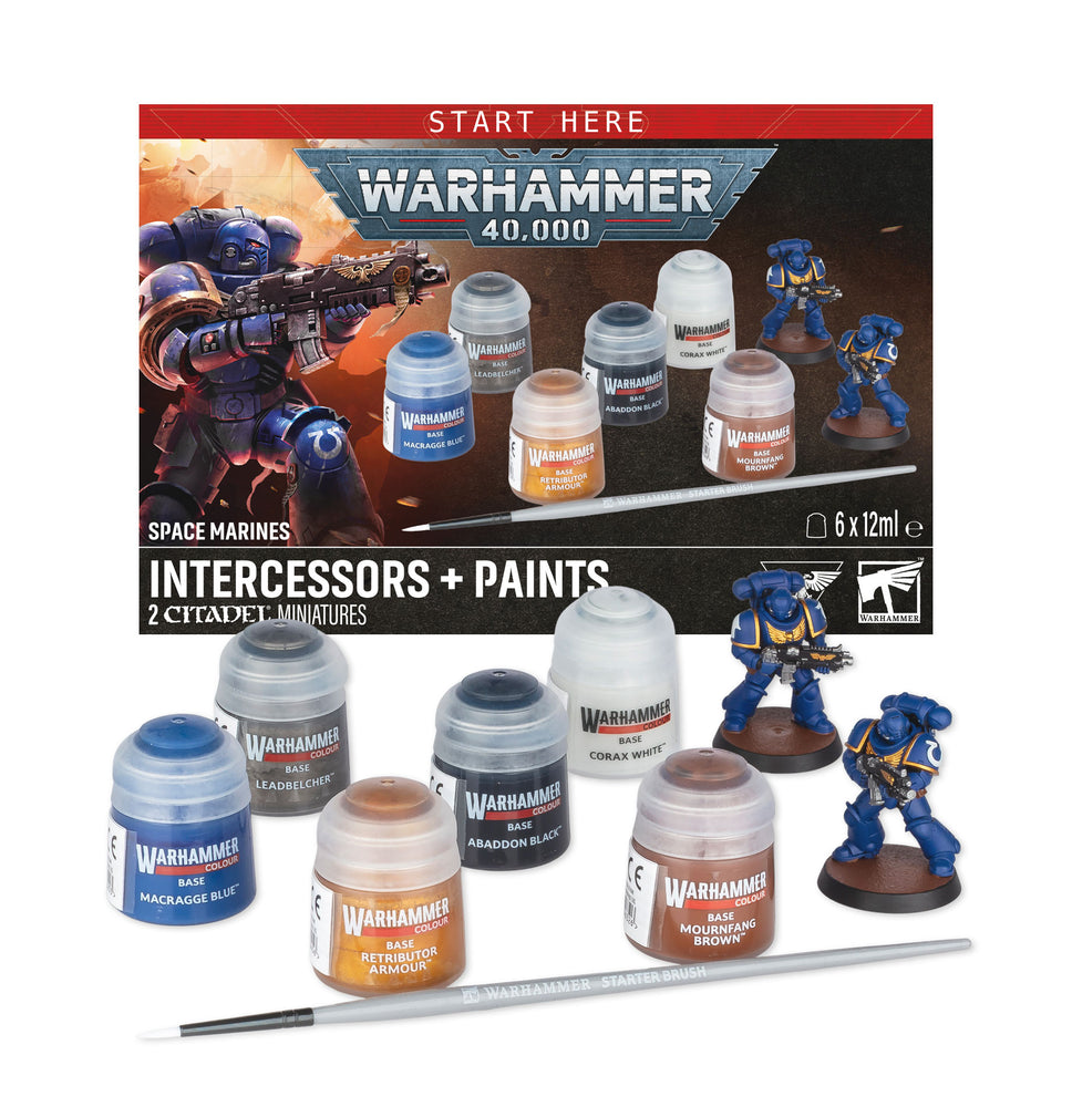 40K Space Marine Intercessors & Paints 2026 Edition