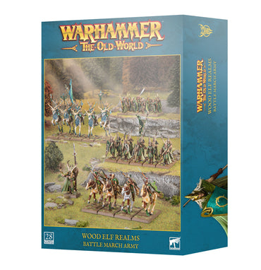 The Old World - Wood Elf Realms: Battle March Army