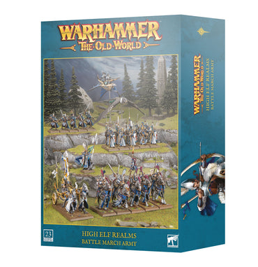 The Old World - High Elf Realms: Battle March Army