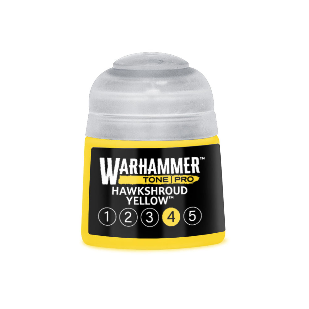 Warhammer Tone Pro - Hawkshroud Yellow 4 - 12ml