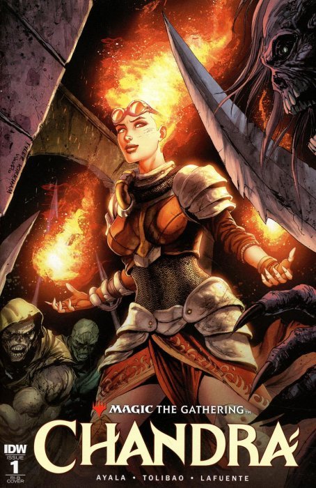 Magic The Gathering Chandra #1 20 Copy Variant Edition Kaluta