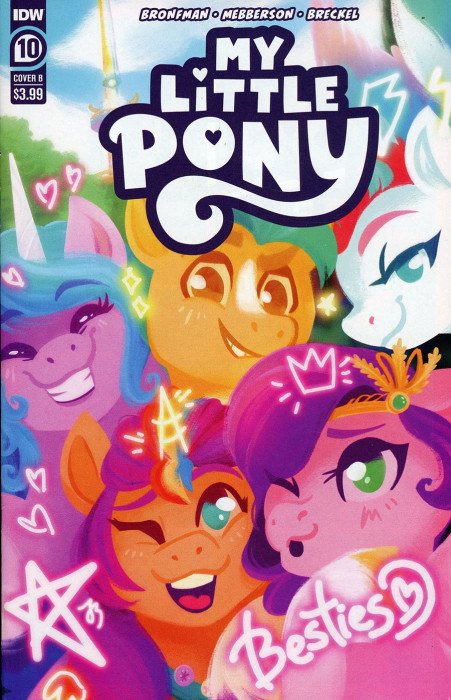 My Little Pony #10 Cover B Justasuta