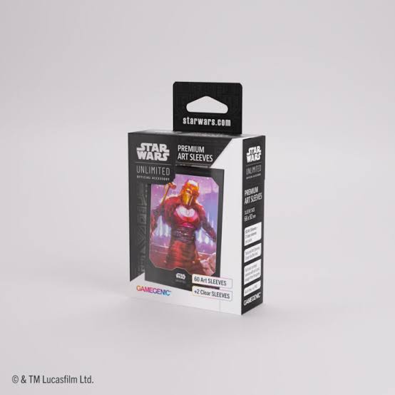 Star Wars: Unlimited Premium Art Sleeves - The Armorer