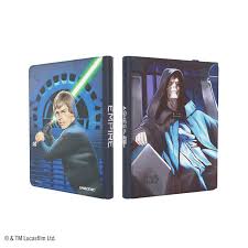 Star Wars: Unlimited Zip-Up Album 18-Pocket - Jedi Luke Skywalker & Emperor Palpatine