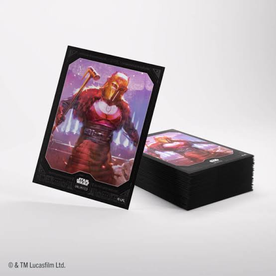 Star Wars: Unlimited Premium Art Sleeves - The Armorer
