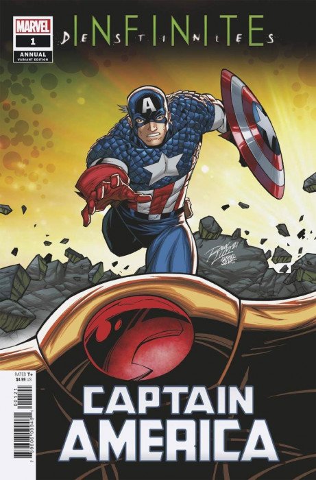 Captain America Annual #1 Cover B Variant Ron Lim Connecting Cover