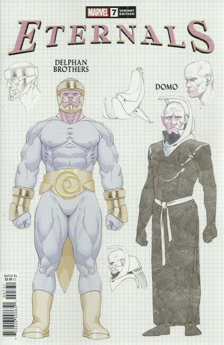 Eternals #7 Ribic Design Variant