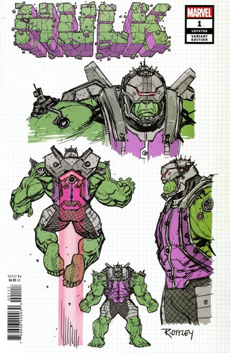 Hulk #1 Ottley Design Variant