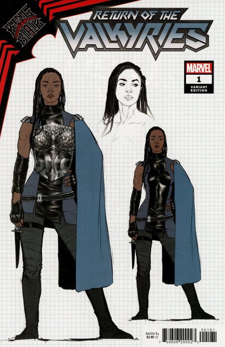 King In Black Return Of Valkyries #1 (Of 4) De Iulis Design