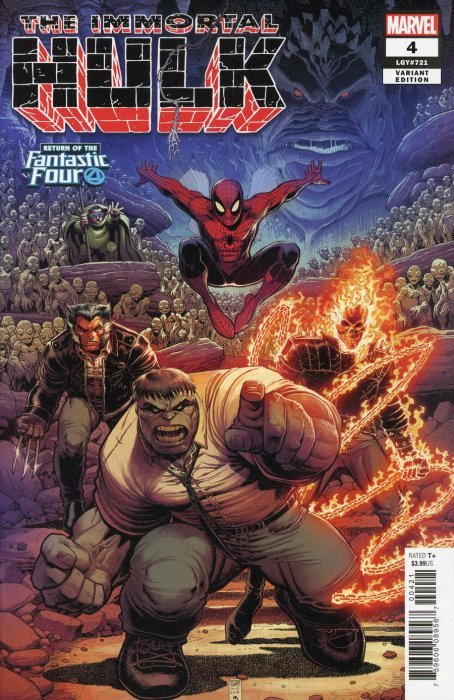 The Immortal Hulk #4 Arthur Adams Return of the Fantastic Four Variant