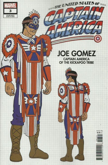 United States of Captain America #3 Variant David Cutler Design Cover
