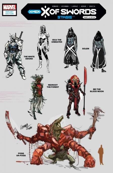 X Of Swords Stasis #1 Larraz Design Variant