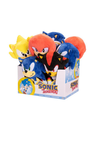 Sonic the Hedgehog 9 Inch Plush Counter Display