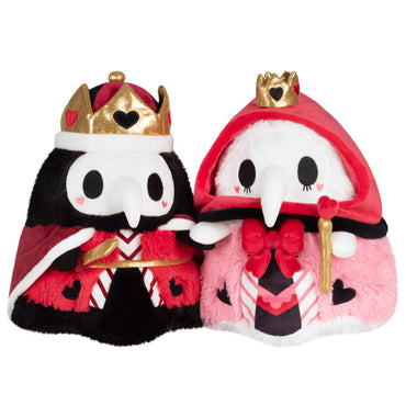 Mini Squishable King & Queen of Hearts Plague Set