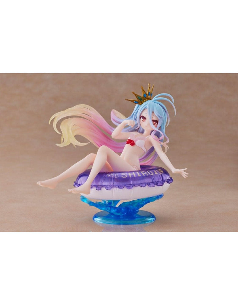 No Game No Life Aqua Float Girls Shiro Figure