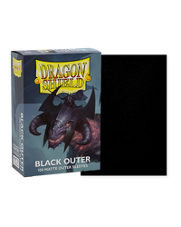 Dragon Shield: Sleeves - Outter Sleeves - Matte Black