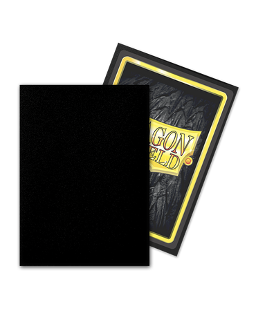Dragon Shield: Sleeves - Outter Sleeves - Matte Black