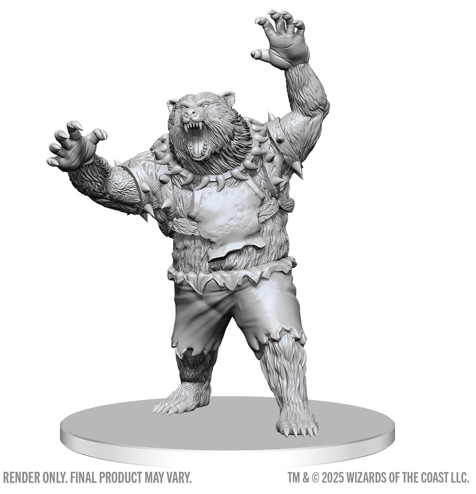 Dungeons & Dragons: Nolzur`s Marvelous Unpainted Miniatures - W28 Werebear